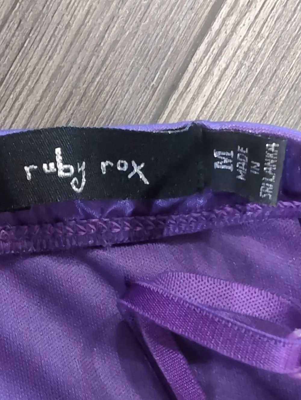 Ruby Rox Purple Dress Medium - Picture 2 of 3